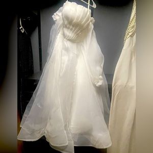 Dress, white, size M